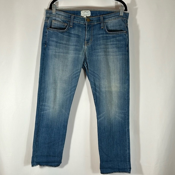 Current/Elliott The Cropped Roller Juke Box Jeans - Picture 1 of 8